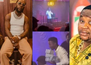 Burna Boy Gifts MC ₦4 Million After Playful Joke About Cubana Chief Priest