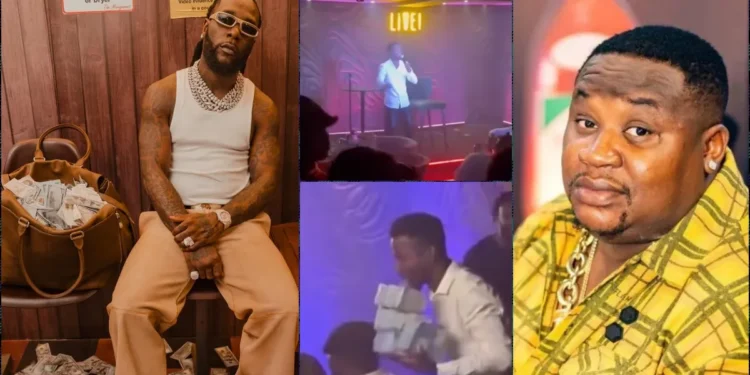 Burna Boy Gifts MC ₦4 Million After Playful Joke About Cubana Chief Priest