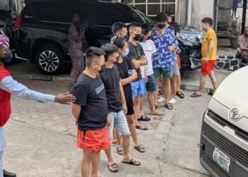 EFCC Arraigns 11 Chinese, One Filipino for Alleged Internet Fraud In Lagos 