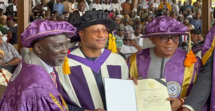 Senator Uba Sani Receives Honorary Doctorate for Entrepreneurship