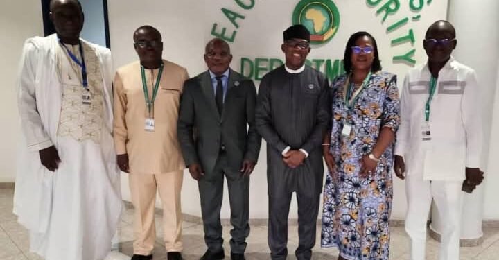 ECOWAS and African Union Commissioners Strengthen Collaboration on Peace, Security, and Governance
